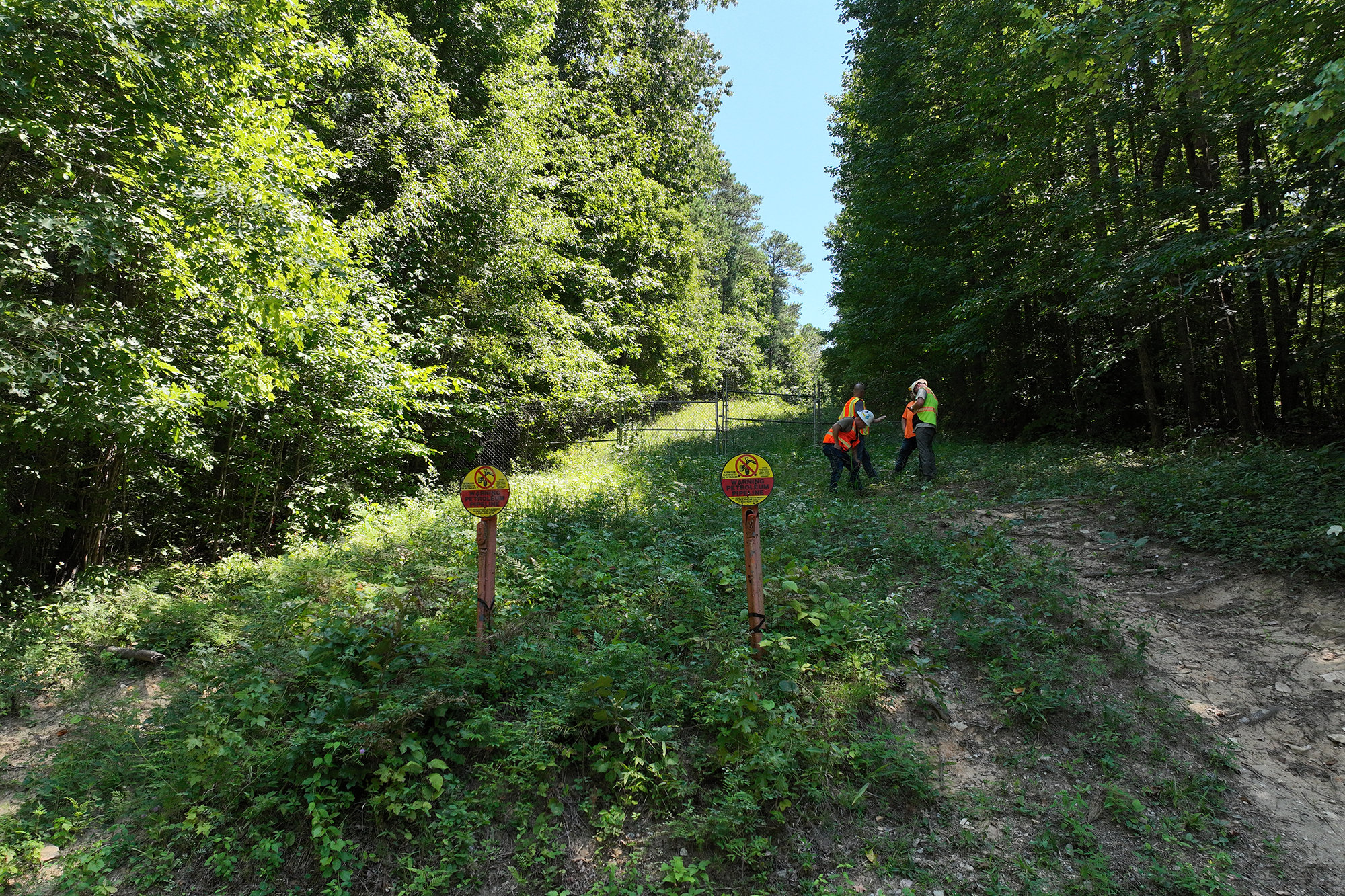 pipeline ROW